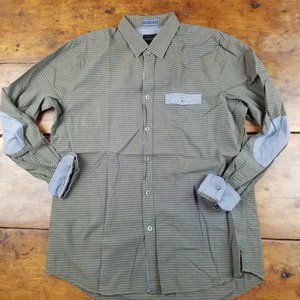 Great Looking Sisley Elbow Patch Slim Fit Shirt